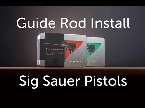 Sig Sauer P228 / P229 Solid Stainless Steel Guide Rod – Direct Factory Replacement Part