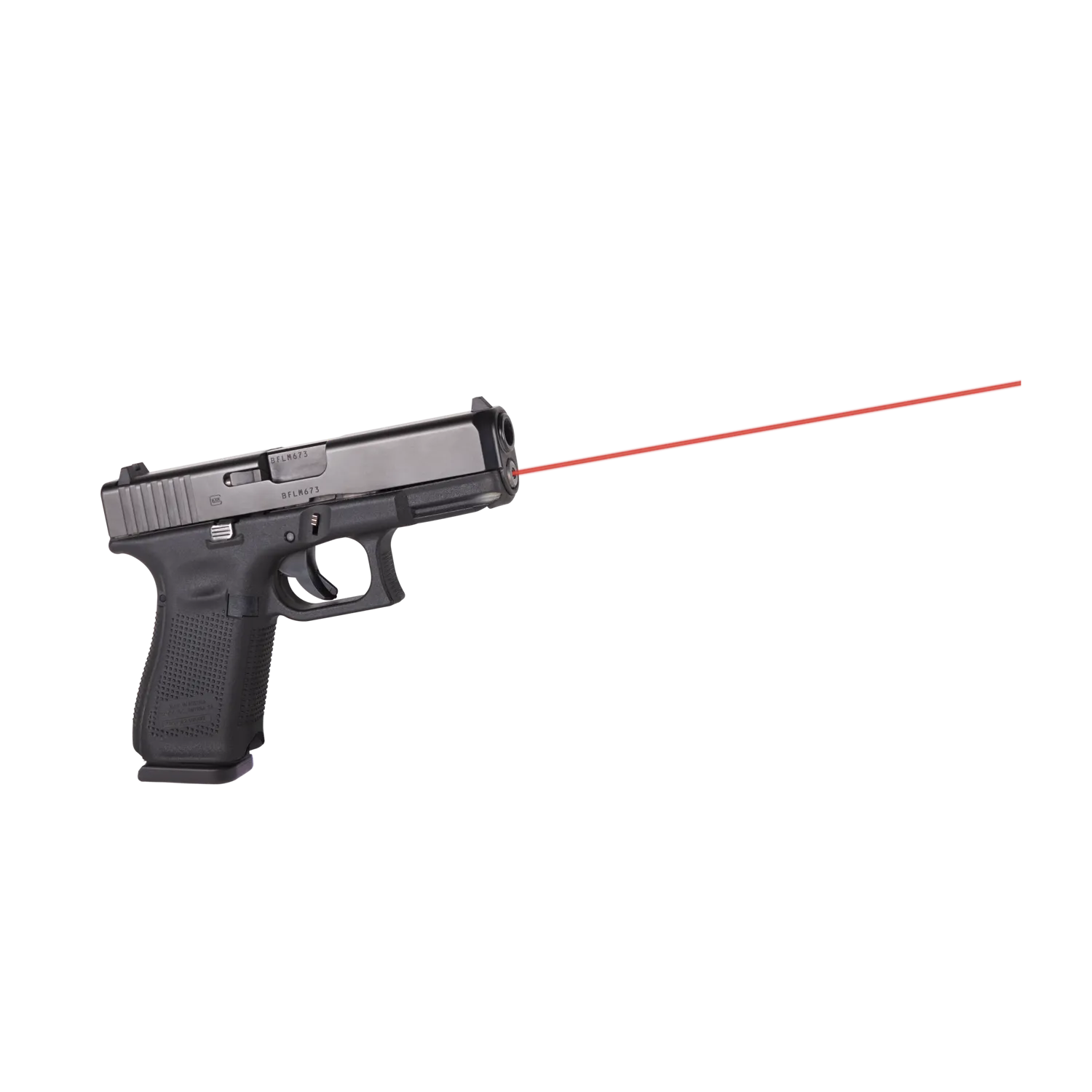 Red Guide Rod Laser for Glock Gen 5 Models 19, 19 MOS, 19x, 23, 45 - Image 2