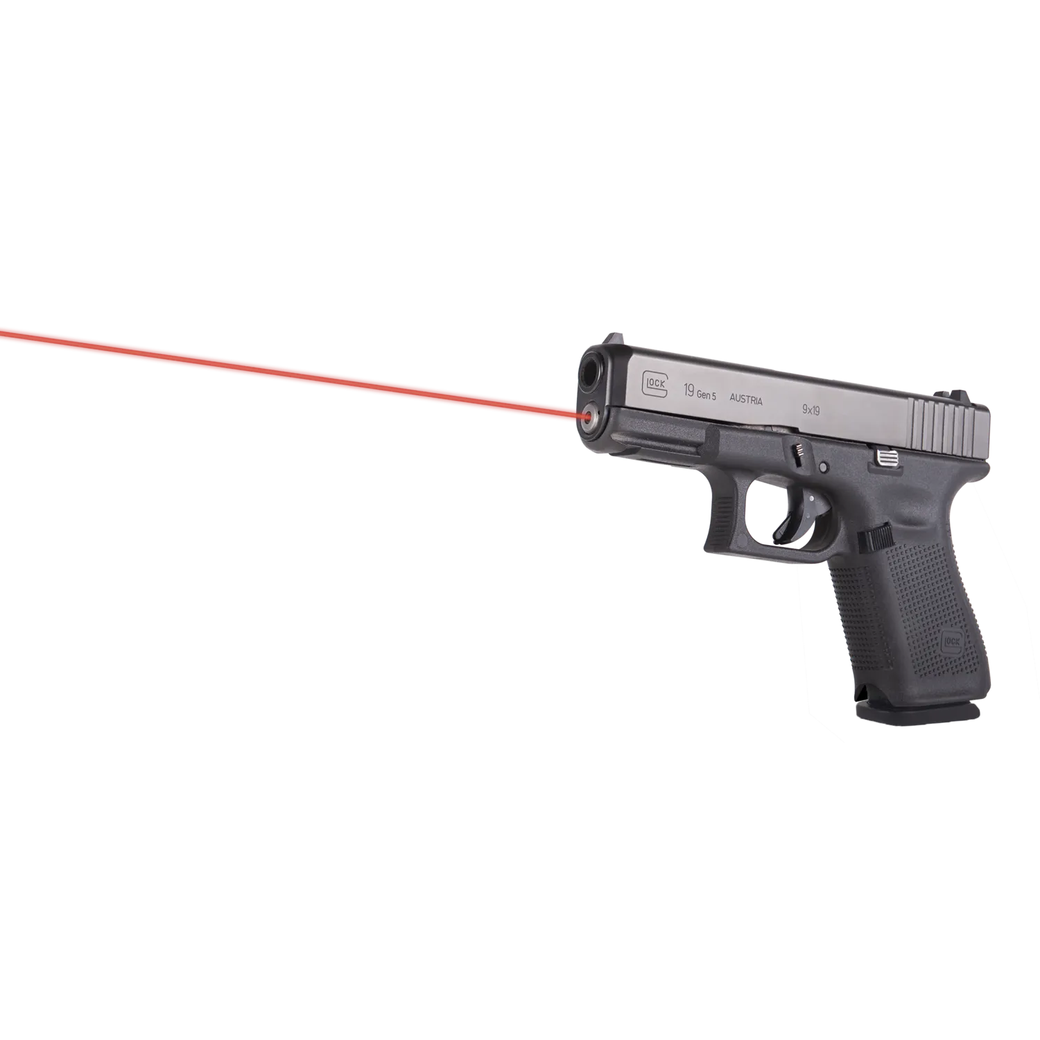 Red Guide Rod Laser for Glock Gen 5 Models 19, 19 MOS, 19x, 23, 45