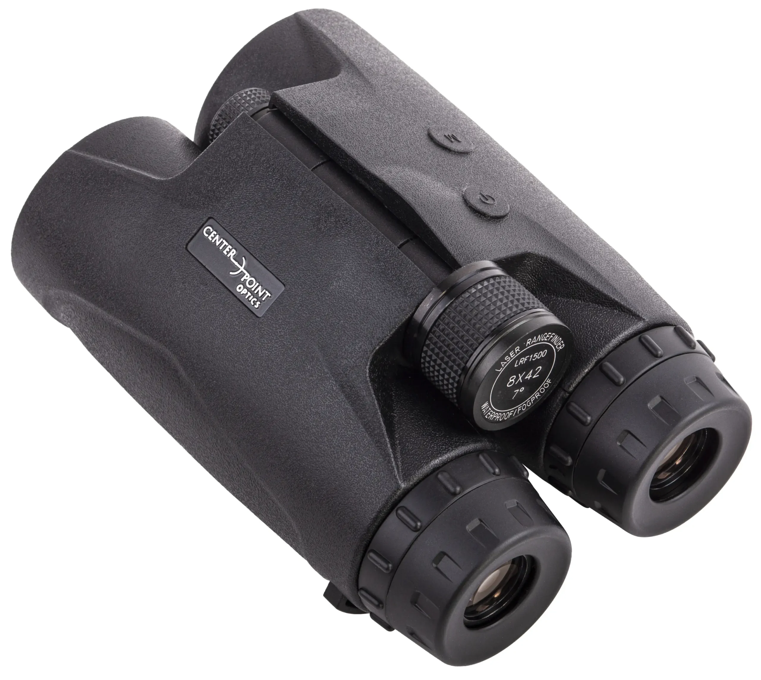 CenterPoint 8x42 Laser Rangefinding Binoculars Reverse Angle