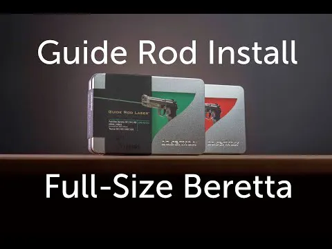 Green Guide Rod Laser for Beretta 92, 96, M9 & Taurus PT 92, 99, 100, 101 Pistols - Image 2