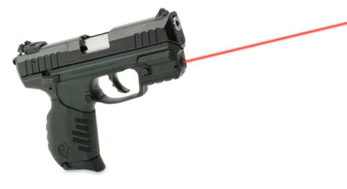 Compact red rail-mounted laser for Ruger SR pistol