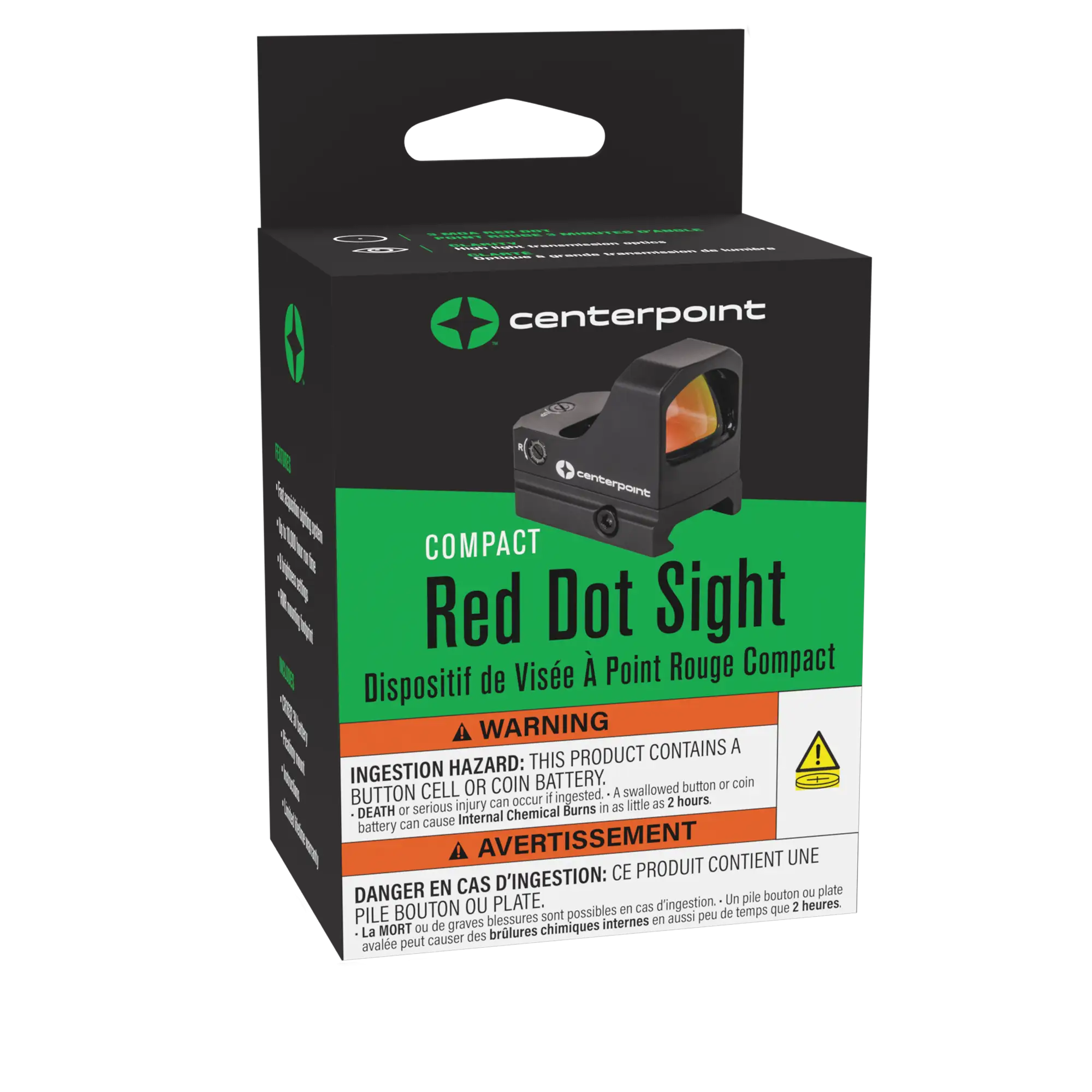 Compact Red Dot Sight Box Front